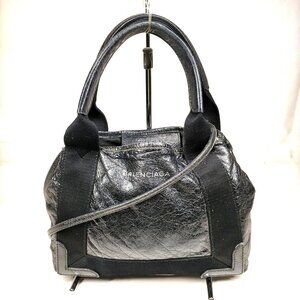 Balenciaga Hand Bag Black Leather 3282092
